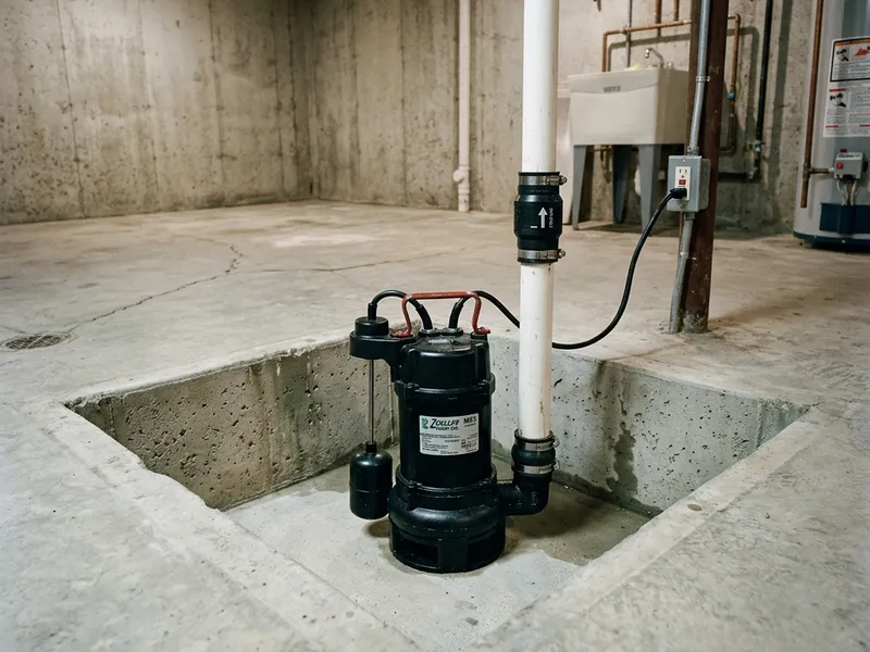 Sump Pump Installation Plumber in Lomax, IL
